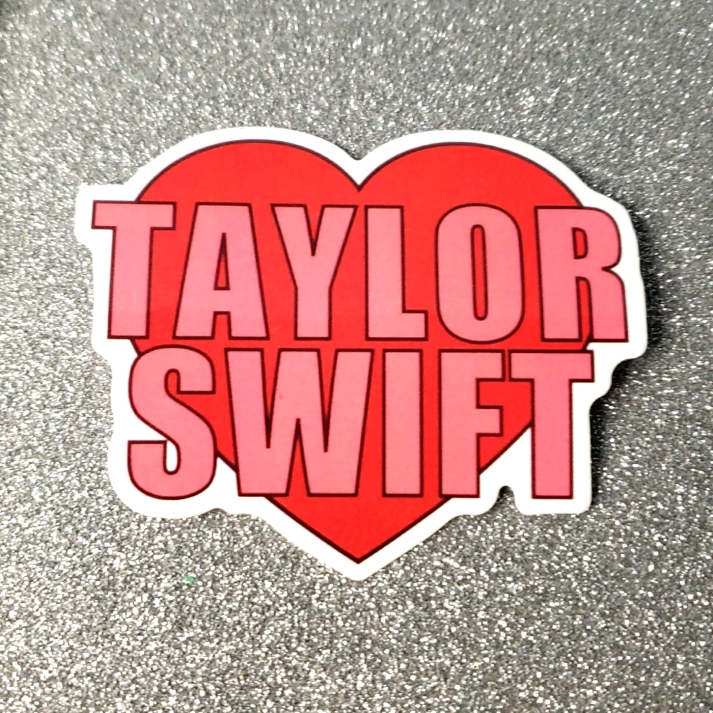 10/$10 Taylor Swift Waterproof Sticker heart